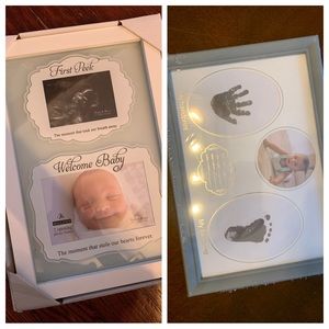 Baby keepsake picture frames, unopened, 2